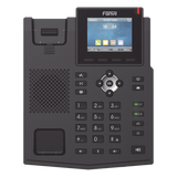 X3SG - Teléfono IP empresarial para 4 líneas SIP con pantalla LCD de 2.8 pulgadas a color, puertos Gigabit, IPv6, Opus y conferencia de 3 vías, PoE