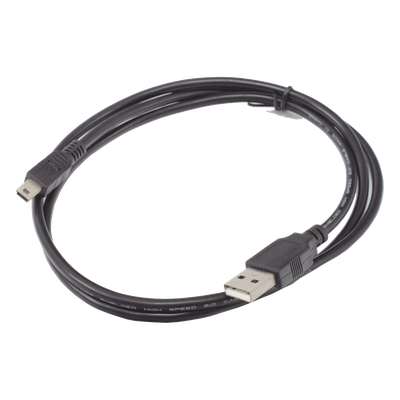 CABLEMINIUSB - Cable Programador USB / USB A a Mini USB / 480 Mbps / 1.8 m (5.9 ft) / Plug-and-Play