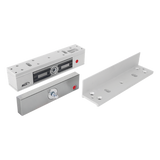 EM-MAG1500 - Chapa Magnética 1500 lbs / Ultra Compacta / UL /Alta resistencia de violación