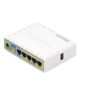 RB750UPR2 - Mikrotik hEX PoE lite router Ethernet rápido Blanco