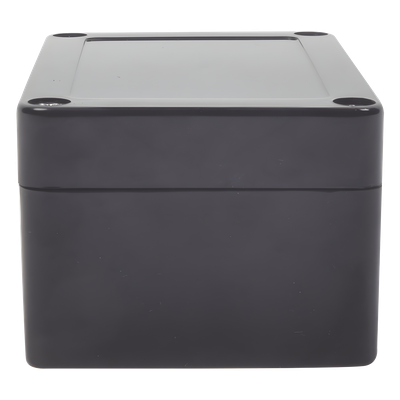 TXG-014-BK - Gabinete Plástico para Exterior / IP65 / 100 x 68 x 50 mm / Montaje en Pared / Rango -20 a 60 °C