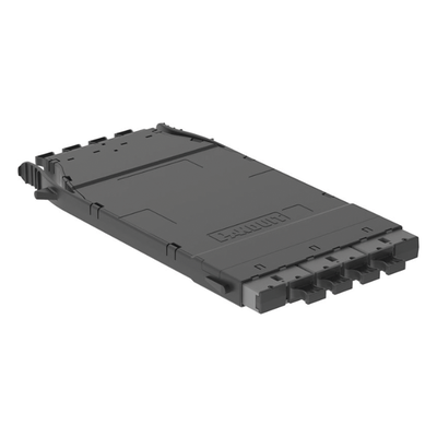 FHMZO-32-M - Panduit Cassette de Fibra Óptica HD Flex / 32 Fibras OM4 / 4x MPO-8 Macho a 4x MPO-8 Macho