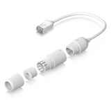 UACC-CABLE-EXTENDER-C6A - Extensor de Cable Ethernet / Cat 6A Blindado / IPX6 / PoE+++ / 2 Unidades / 0.185 m (7.3")