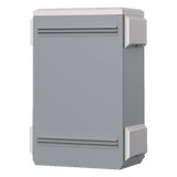 WI-IOTBOX03-V3 - Gabinete de Protección IP55 / Acero SPCC / 380 x 660 x 240 mm / Rieles DIN / Montaje Vertical u Horizontal / 4 Placas Laterales Externas