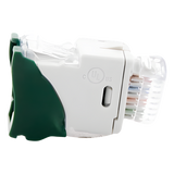 U6A-H07NS - Jack / Cat6A UTP / Montaje Híbrido Plano-Angulado / Verde / Punch-Down 110 / RJ45
