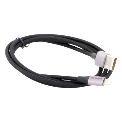60156 - Ugreen Cable USB-A a Lightning / 1 m (3.28 ft) / Certificado MFi 60156