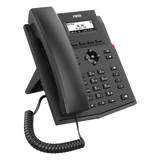 X301G - Teléfono IP / 2 Líneas SIP / Pantalla LCD 2.3" / Audio HD G.722 y Opus / Conferencia 6 Vías / PoE 802.3af / Puertos Ethernet Duales Gigabit / Soporte EHS