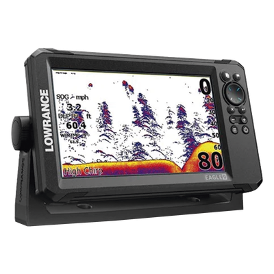 000-16124-001 - Eagle-9 ecosonda en pantalla horizontal IPS de 9 pulgadas, incluye transductor skimmer 50/200 kHz