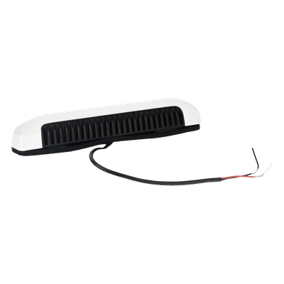 XLTE2205W - Luz de Escena LED / 6 LED / 75 lm / IP67 / 12-24 VCC / 0.1 A / 203 x 41 x 29 mm / 8 x 1.6 x 1.1 in / -30°C a +50°C / Bisel Blanco