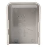 ECF10IG-X - Tapa Final, para uso con canaleta LD10, material ABS, Color Gris