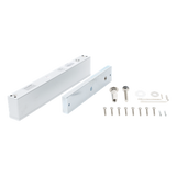MAG600NLED - AccessPRO MAG600NLED cerradura electromagnética 280 kg Aluminio, Negro