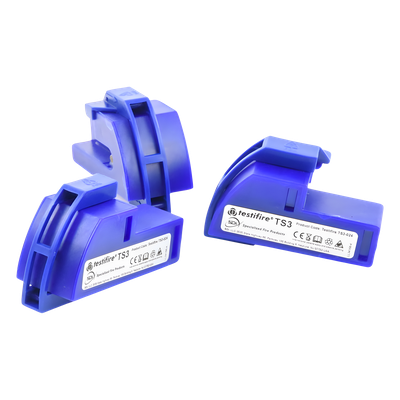 TS3 - Cápsula de Humo Sintético / Paquete de 3 Piezas / Compatible con Testifire TF1001, TF-2001, TF-2851-KIT / Uso Múltiple / Prueba Simultánea de Humo, Calor y CO