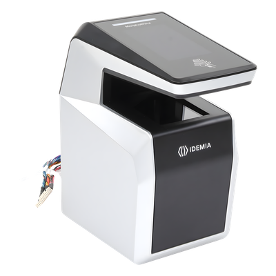 293722301 - Lector de huella MorphoWave Compact MD/ IP65 / PoE, MIFARE / DESFire.