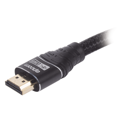 RHDMI1M - Epcom Powerline Cable HDMI Ultra-Resistente Redondo de 1m (3.2 ft) Optimizado para Resolución