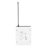 RRDVCRXWH - Lutron Electronics Receptor de Control de Visera / 4 Salidas de Contacto Seco / 2 Entradas