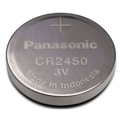 CR2450PL/5B - Panasonic Batería de Litio Tipo Moneda / 3V / 620 mAh CR2450PL/5B