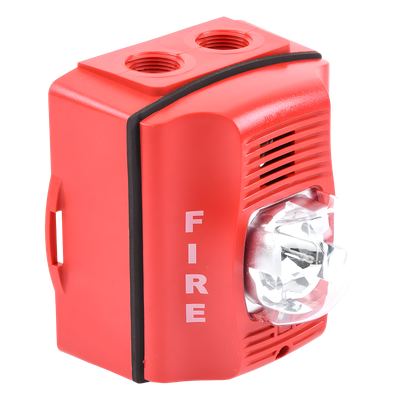 P2R-K - System Sensor Sirena/Estrobo / Bifilar / Exterior Serie K P2R-K