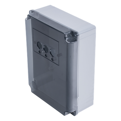 XB-FS-PCB-BOX - Caja de Control para Barrera / 20 x 15.2 x 5 cm / Botonera Tricolor / Compatible XBS5000 y XBF3000 / AC 130V / IP para Espacios Reducidos