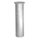 XB-220-HBL - Bolardo Hidráulico Antiembestida / 220 mm × 600 mm (0.72 ft × 1.97 ft) / Acero Inoxidable 304 / 200,000 J / Ciclo 4 s / 100 Ciclos/h