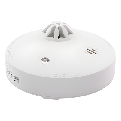 DS-PDHT-E-WB - Hikvision Detector de Temperatura Inalámbrico / Alerta a 57°C / Buzzer 85 dB DS-PDHT-E-WB