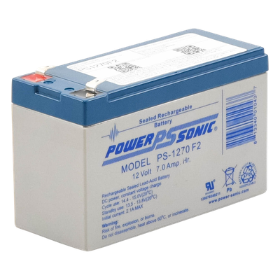 PS-1270-F1 - Power Sonic Batería de Respaldo / 12V / 7 Ah PS-1270-F1