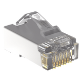 MPS588-C - Panduit Plug RJ45 Cat5e Blindado / 50μ Oro / 24-26 AWG MPS588-C