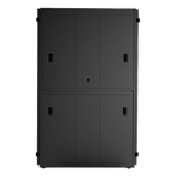 XGL64212B - Gabinete para Centros de Datos / 42 UR / 600 mm Ancho / 1070 mm (3.51 ft) Profundidad / Carga 1588 kg / Puerta 80% Perforación / Acero Soldado