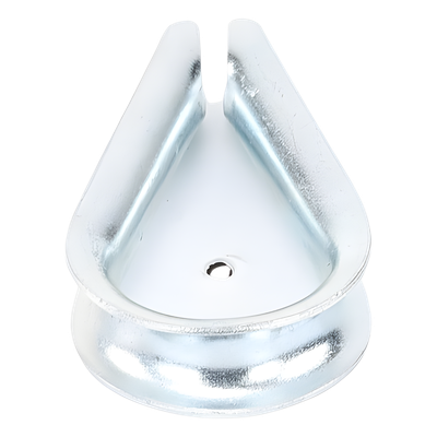 CUELLO-516-HDG - Syscom Tensor de acero forjado / Rosca 3/8" x 6" / Gancho-argolla CUELLO-516-HDG