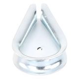 CUELLO-516-HDG - Syscom Tensor de acero forjado / Rosca 3/8" x 6" / Gancho-argolla CUELLO-516-HDG