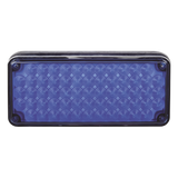 X-LTE-595-B - Luz de advertencia de 6x4", Color Azul, Ideal para Ambulancias