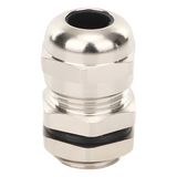 TXG-BM-12X1.5 - Conector Tipo Glándula / Ajustable 3-6.5 mm / Rosca M14 / IP68 / Latón Niquelado / -40℃ a 100℃