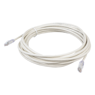 UTPSP20Y - Cable de Parcheo UTP Cat6 / 24 AWG / CM / 6.1 m (20 ft) / Color Blanco