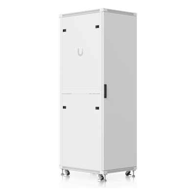 UACC-RACK-42U-800-G - Gabinete Rack de Piso / 42U / 600 x 800 mm (23.6 x 31.5') / Capacidad 800 kg (1,763.7 lb) / Puerta Vidrio Templado / Ventiladores Integrados