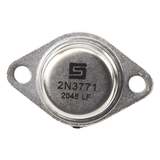 2N3771A - Transistor NPN Silicio / 50V 30A 150W / Encapsulado TO-3 / Protección Fuentes / Compatible RS-12A RS-20A / Alta Corriente
