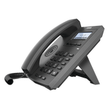 X1P - Teléfono IP empresarial para 2 lineas SIP con pantalla LCD 128 x 48 Px y conferencia de 3 vías, PoE