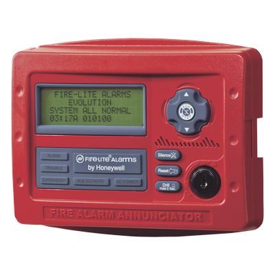 ANN-80 - Fire-Lite Anunciador Remoto LCD / 80 Caracteres Retroiluminados / Interfaz ANN-Bus 2 Hilos