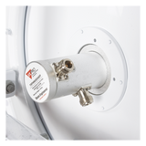 TXP4865D34DP - Antena Direccional / 3 ft / 4.9 a 6.5 GHz / 34 dBi / Polarización Dual V/H / N-Hembra / Torre o Mástil
