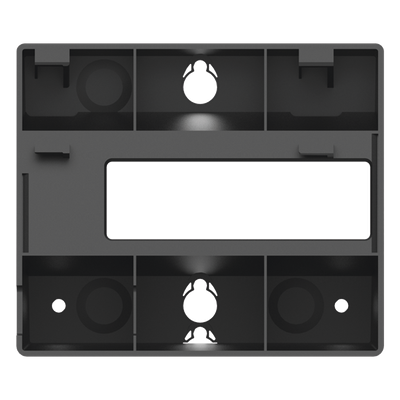 WB108 - Soporte de Pared para Teléfono IP / Compatibilidad Multi-Modelo / ABS Resistente / Instalación Compacta