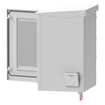 LP-FORTE-16U-R3 - Linkedpro By Epcom Gabinete Exterior IP / Rack 19" 16U / Acero Galvanizado LP-FORTE-16U-R3