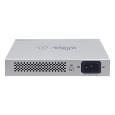 WI-PCES210G - Switch PoE Administrable en la Nube / 8 Puertos 10/100 Mbps PoE / 2 Puertos Uplink Gigabit / Presupuesto PoE 100 W / Alcance PoE 250 m (820.2 ft) / Soporte ONVIF