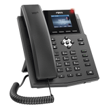 X3SP-V2 - Teléfono IP / 4 Líneas SIP / Pantalla LCD Color 2.4 pulgadas / Audio HD G.722 y Opus / Conferencia 3 Vías / PoE 802.3af / OpenVPN / Soporte EHS