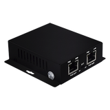 WI-PE31G - Inyector PoE Industrial / Extensión 250 m (820.2 ft) / 3 Puertos 10/100 Mbps / 802.3 af/at 30W / Sin Ventiladores / -40 a 75°C