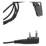 TX-EHKAV2 - Micrófono-Audífono de Tubo Acústico / Grado Médico / PTT de Alta Resistencia / Cable Reforzado con Kevlar / Compatible con Radios KENWOOD y TXPRO