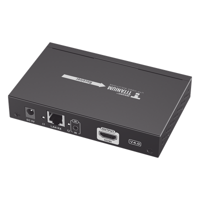 TT-383-MATRIX-4.0-RX - Receptor Compatible para Kit Matricial TT-383-MATRIX-4.0 | Resolución 1080P@60Hz | Cat 6 | Control IR | Compatible con Switch IGMP (Solo para transmisor versión 4.0).