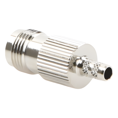 RFT-1216-I - Rf Industries,Ltd Conector TNC Hembra / Anillo Plegable / Bronce Niquelado RFT-1216-I