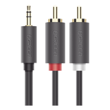 10512 - Ugreen 10512 cable de audio 3 m 2 x RCA 3,5mm Negro