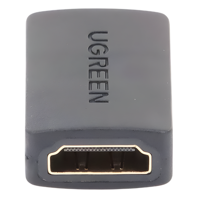 20107 - Ugreen 20107 cambiador de género para cable HDMI Negro, Oro