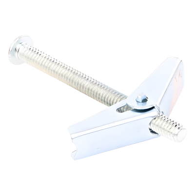ANC-SM14T - Anclo Taquete Mariposa / Tornillo 1/4" (6.4 mm) / Bronca 5/8" (16 mm) ANC-SM14T