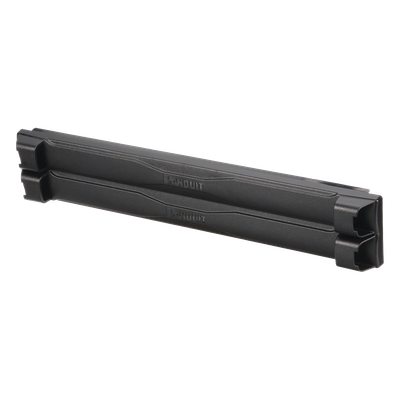 TLBP2S-V - Tapa Ciega de Rack / 2 UR / 19" / Instalación sin Herramienta / Compatible con Orificios Cuadrados 3/8" / Diseño Plano
