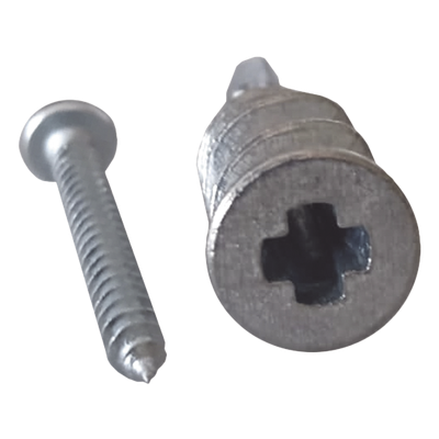 TPD-ZINC - Taquete Metálico Autoperforable / Zinc / 22 kg Capacidad / 8 x 1 1/4" / Paneles de Yeso